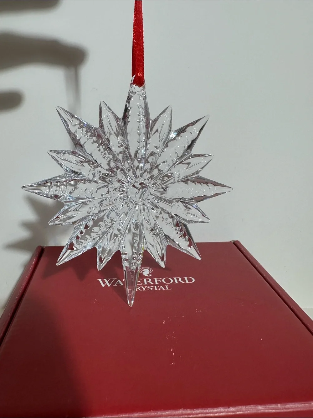 Waterford Crystal Snowflake Ornament